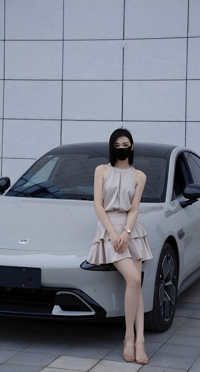 量都这么高的吗？仙女也就长这样吧pg电子小米SU7的美女车主质(图7)